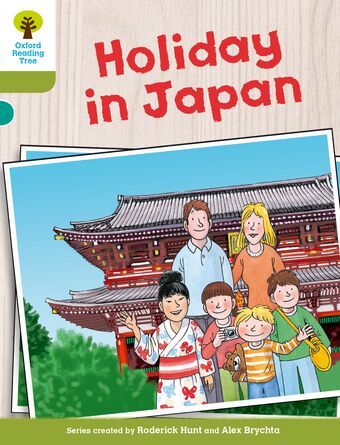 ORT Biff, Chip and Kipper Stories Decode and Develop Level 7 Holiday in Japan book cover
