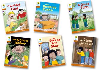ORT Biff, Chip and Kipper Stories Decode and Develop Level 8 Pack of 6 book cover