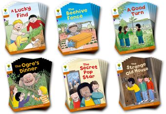 ORT Biff, Chip and Kipper Stories Decode and Develop Level 8 Pack of 36 book cover