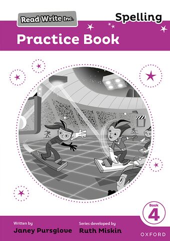 Read Write Inc.: Spelling Practice Book 4 Pack of 30 book cover