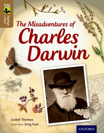 TreeTops InFact Level 18 The Misadventures of Charles Darwin book cover