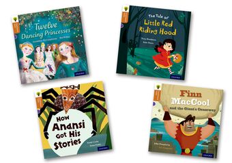 Oxford Reading Tree Traditional Tales Level 8 Pack of 4 book cover