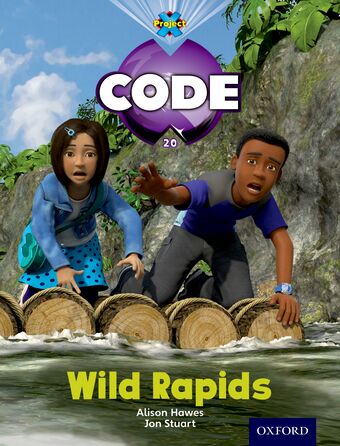 Project X Code Green Band Level 5 Jungle Wild Rapids book cover