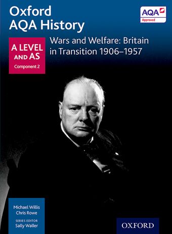 AQA A Level History: Wars and Welfare book cover