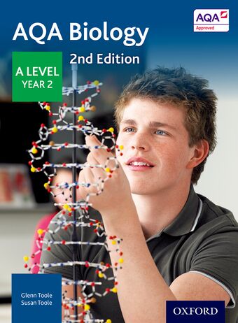AQA A Level Biology Year 2 Student Book book cover