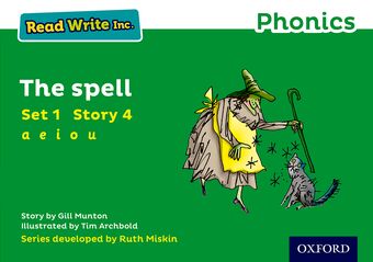 Read Write Inc Phonics: Green Set 1 Storybook 4 The Spell book cover