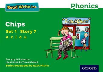 Read Write Inc Phonics: Green Set 1 Storybook 7 Chips book cover
