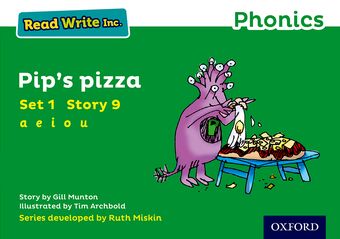 Read Write Inc Phonics: Green Set 1 Storybook 9 Pip's Pizza book cover