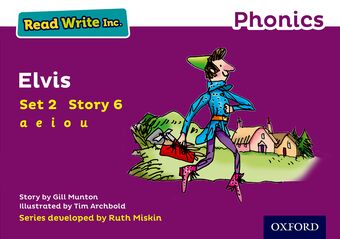 Read Write Inc Phonics: Purple Set 2 Storybook 6 Elvis book cover