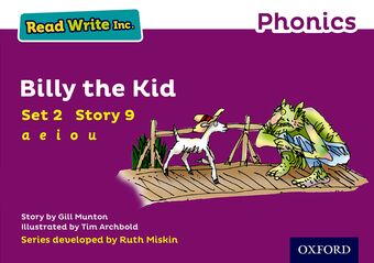 Read Write Inc Phonics: Purple Set 2 Storybook 9 Billy the Kid book cover