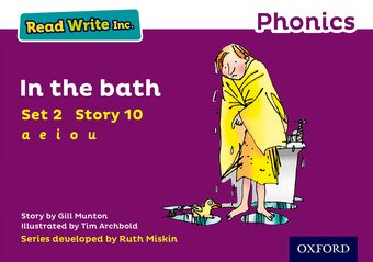 Read Write Inc Phonics: Purple Set 2 Storybook 10 In the Bath book cover