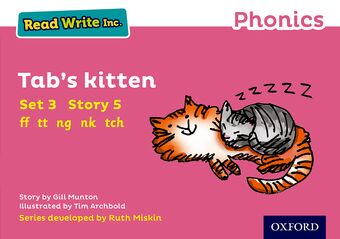 Read Write Inc Phonics: Pink Set 3 Storybook 5 Tab's Kitten book cover