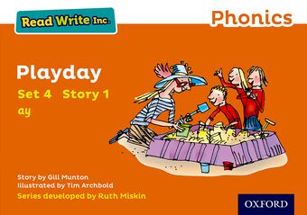 Read Write Inc Phonics: Orange Set 4 Storybook 1 Playday book cover
