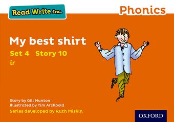 Read Write Inc Phonics: Orange Set 4 Storybook 10 My Best Shirt book cover