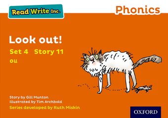 Read Write Inc Phonics: Orange Set 4 Storybook 11 Look Out! book cover