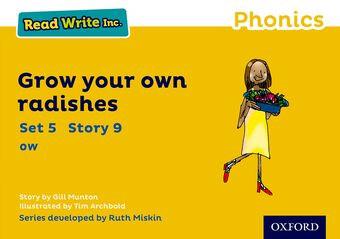 Read Write Inc Phonics: Yellow Set 5 Storybook 9 Grow Your Own Radishes book cover