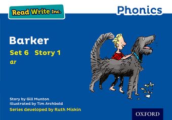 Read Write Inc Phonics: Blue Set 6 Storybook 1 Barker book cover