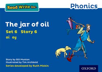 Read Write Inc Phonics: Blue Set 6 Storybook 6 The Jar of Oil book cover
