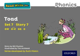 Read Write Inc Phonics: Grey Set 7 Storybook 7 Toad book cover
