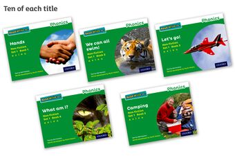 Read Write Inc Phonics: Green Set 1 Non-fiction Pack of 50 book cover