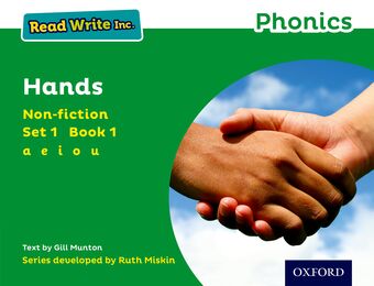 Read Write Inc Phonics: Green Set 1 Non-fiction 1 Hands book cover