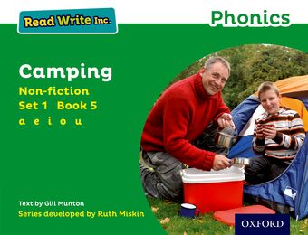 Read Write Inc Phonics: Green Set 1 Non-fiction 5 Camping book cover