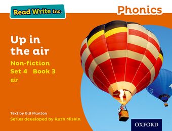 Read Write Inc Phonics: Orange Set 4 Non-fiction 3 Up in the Air book cover