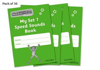 Read Write Inc Phonics: My Set 1 Speed Sounds Book Pack of 30 book cover