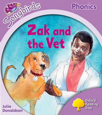 Oxford Reading Tree More Songbirds Phonics: Level 1 Zac and the Vet book cover
