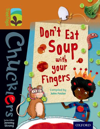 TreeTops Chucklers Level 8 Don't Eat Soup with your Fingers book cover