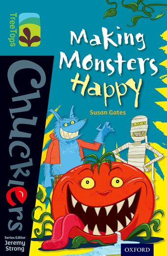 TreeTops Chucklers Level 9 Making Monsters Happy book cover