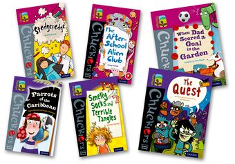 TreeTops Chucklers Level 10-11 Pack of 6 book cover