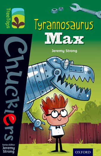 TreeTops Chucklers Level 12 Tyrannosaurus Max book cover