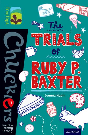 TreeTops Chucklers Level 16 The Trials of Ruby P Baxter book cover