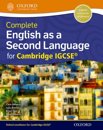 IGCSE English as a Second language Student Book book cover