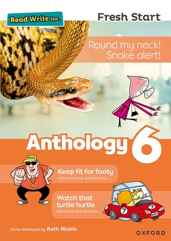 Read Write Inc Fresh Start Anthologies Volume 6 book cover