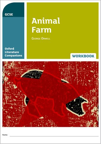 Oxford Literature Companions Animal Farm Workbook book cover