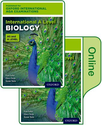 International A Level Biology for Oxford International AQA Examinations book cover