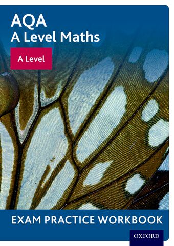AQA A Level Maths A Level Exam Practice Workbook book cover