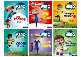 Hero Academy: Oxford Level 3 Letters and Sounds Phase 3 book cover