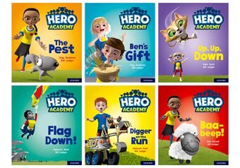 Hero Academy: Oxford Level 4 Letters and Sounds Phase 4 book cover