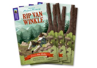 TreeTops Greatest Stories Oxford Level 11 Rip Van Winkle Pack 6 book cover