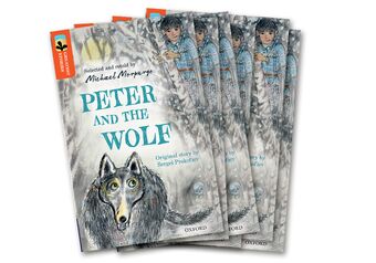 TreeTops Greatest Stories Oxford Level 13 Peter and the Wolf Pack 6 book cover
