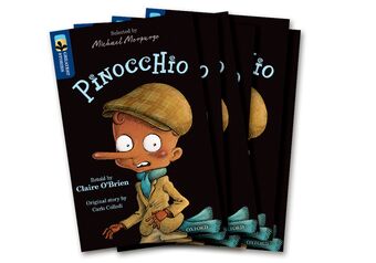 TreeTops Greatest Stories Oxford Level 14 Pinocchio Pack 6 book cover