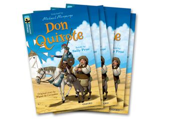 TreeTops Greatest Stories Oxford Level 19 Don Quixote Pack 6 book cover