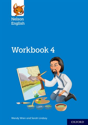 Nelson English Workbook 4 book cover