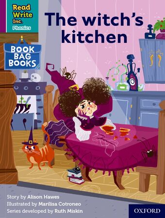 RWI PHONICS: BBB PURPLE 6 The witch's kitchen book cover