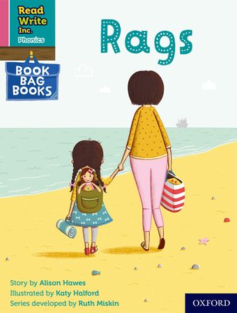 RWI PHONICS: BBB PINK 3 Rags book cover