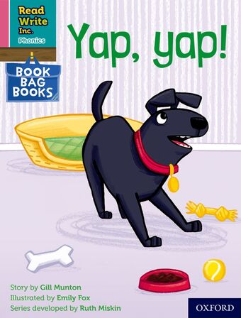 RWI PHONICS: BBB PINK 5 Yap, yap! book cover