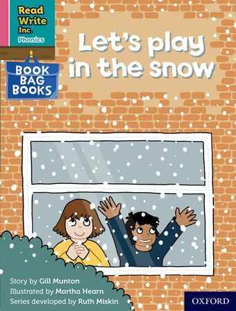 RWI PHONICS: BBB PINK 9 Let's play in the snow book cover